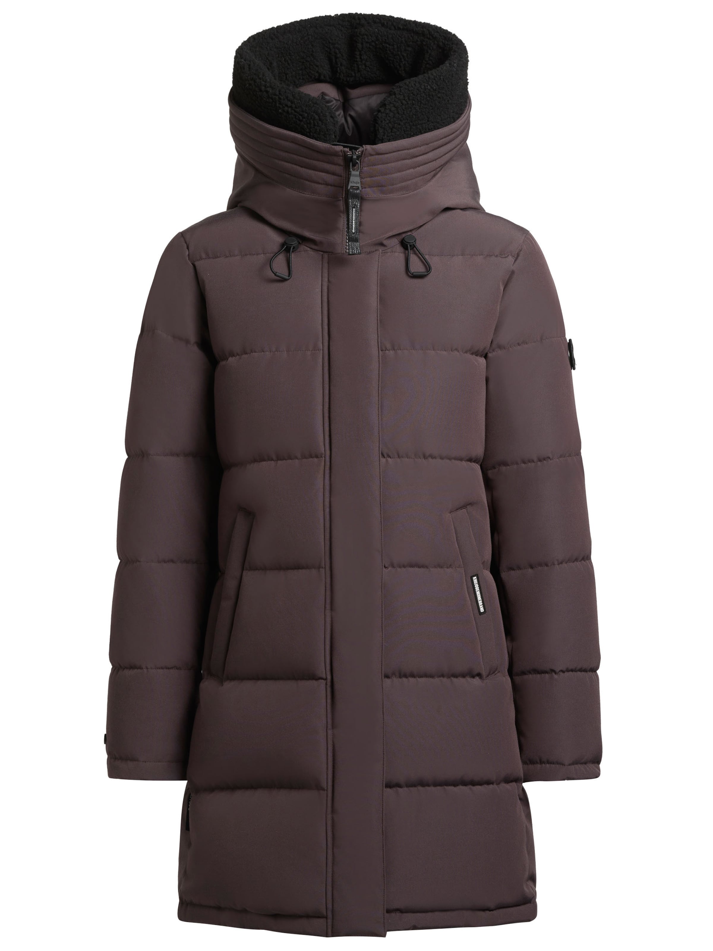 khujo Winter coat 'Kelsi' in Purple: front