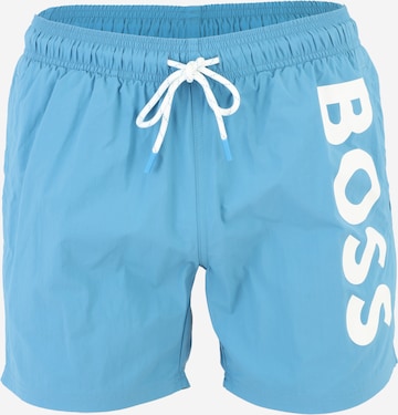 Pantaloncini da bagno 'Octopus' di BOSS in blu: frontale