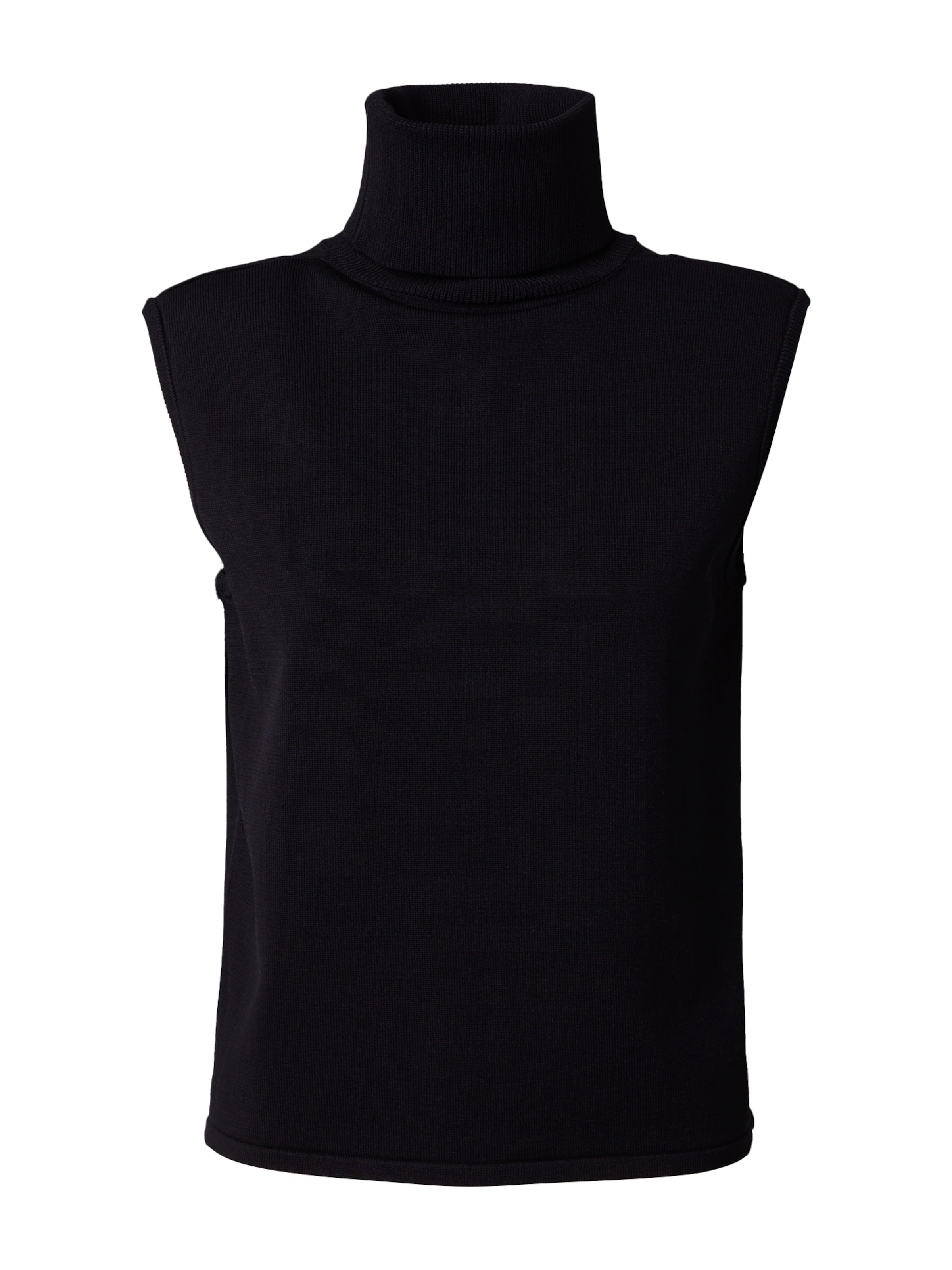 Pull-over 'Sunny' ABOUT YOU x Iconic by Tatiana Kucharova en noir : devant