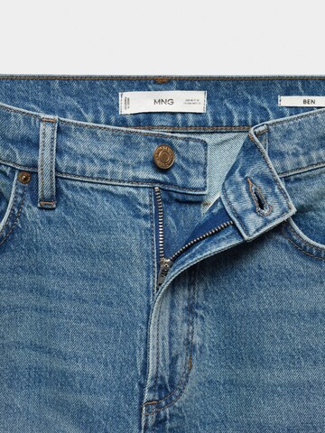 MANGO MAN Regular Jeans 'BEN' in Blauw