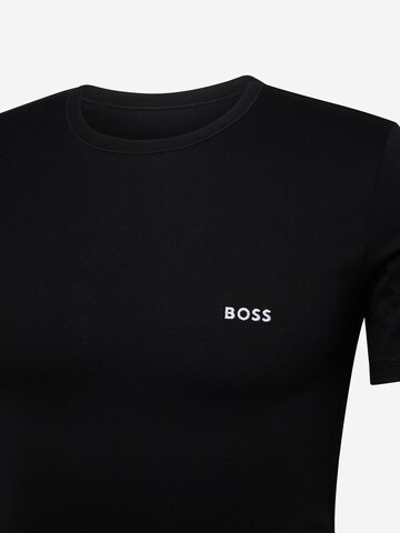 BOSS Black T-shirt 'Classic' i blå