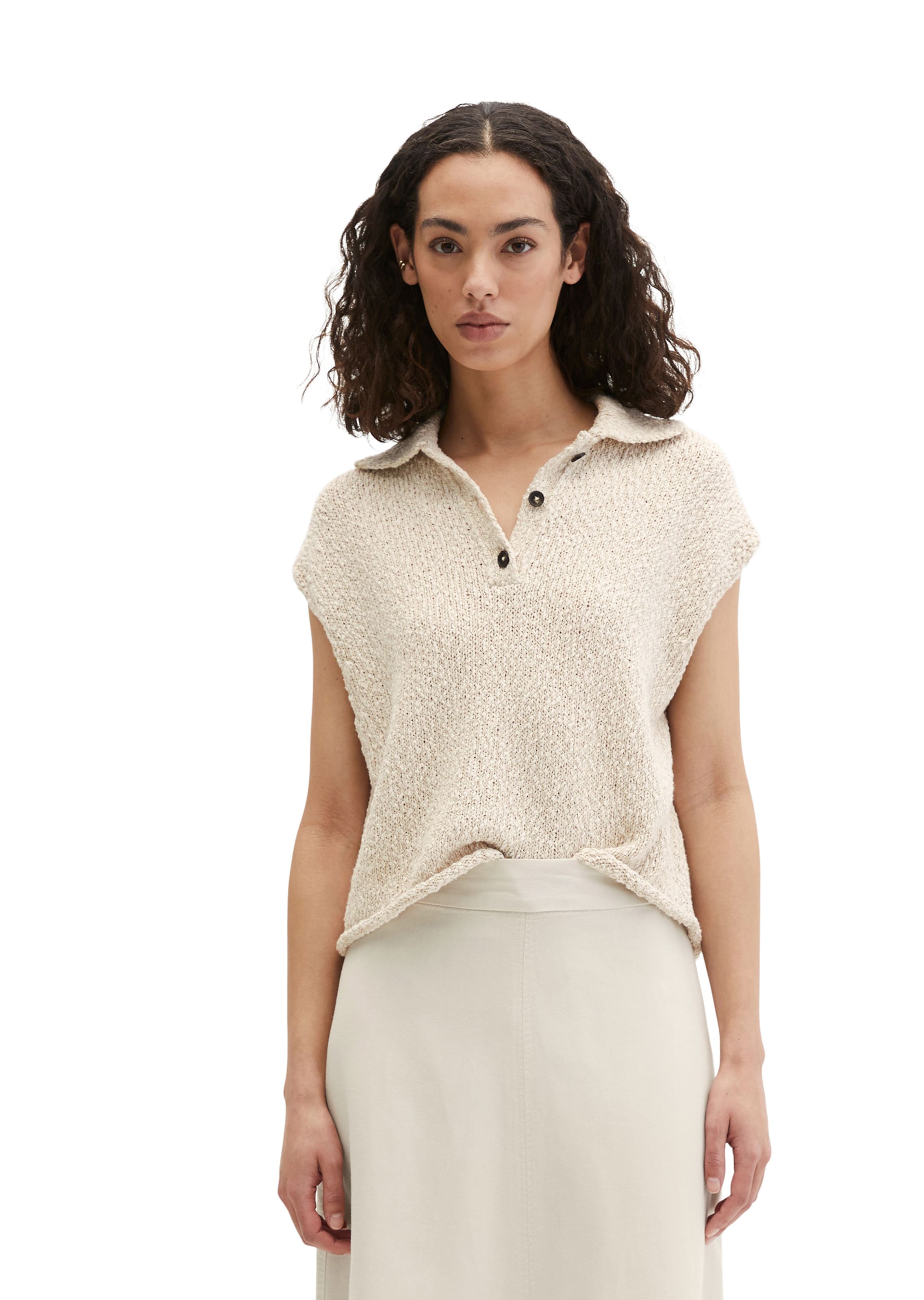 Marc O'Polo Trui in Beige: voorkant