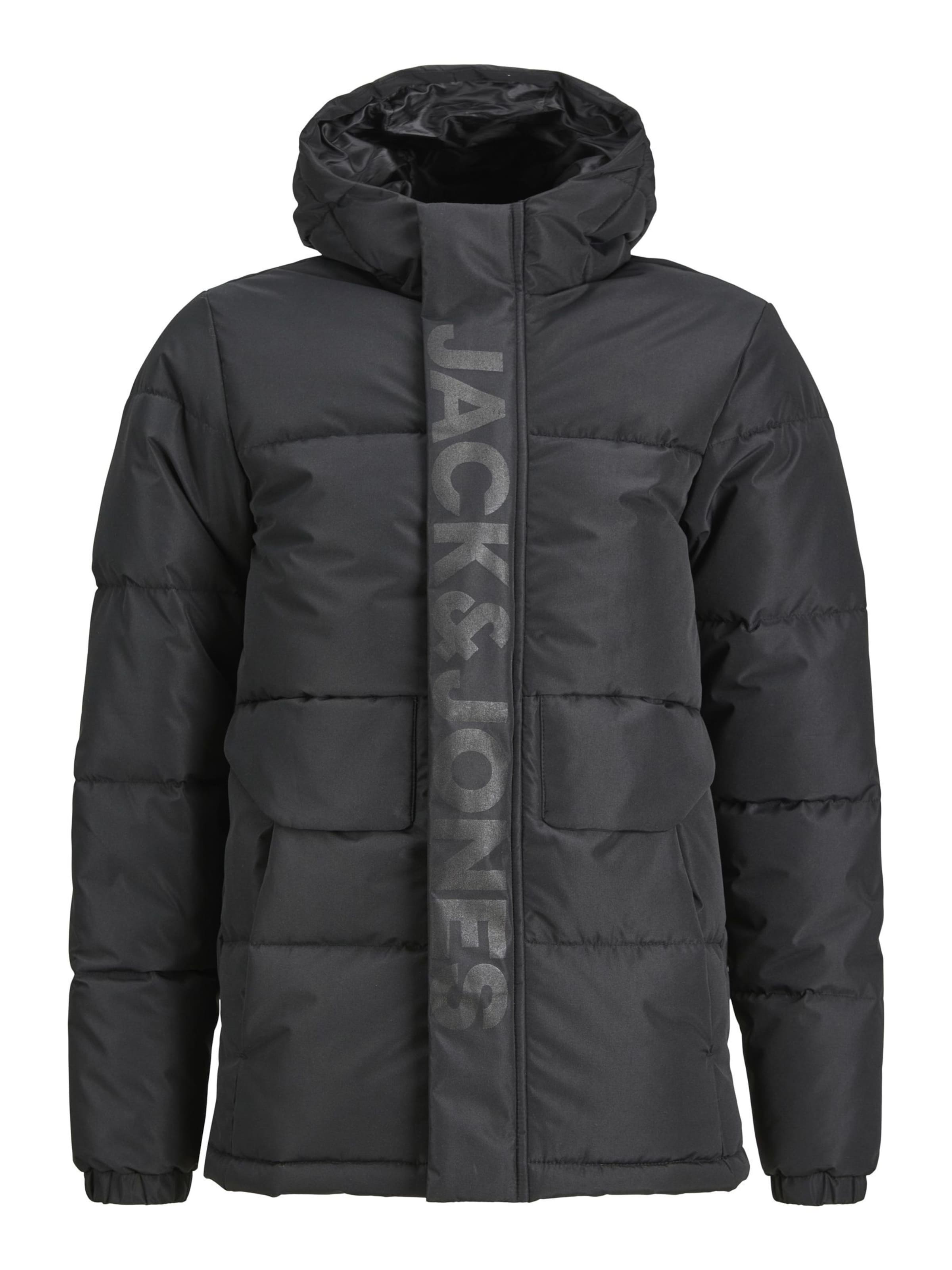 JACK & JONES MINI Vinterjakke 'JCOSPEED' i sort: forside
