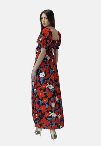 Elara Sommerkjole i rød