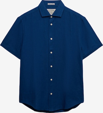 Chemise Superdry & Co en bleu : devant