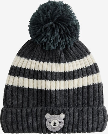 Next Beanie 'Bär' in Black: front