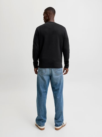Pull-over 'JWHMILANO' JACK & JONES en noir