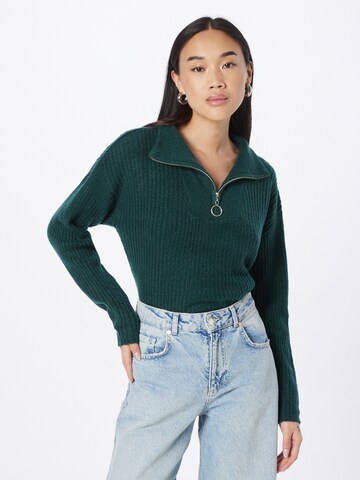 b.young Pullover 'NORA' in Grün: predná strana