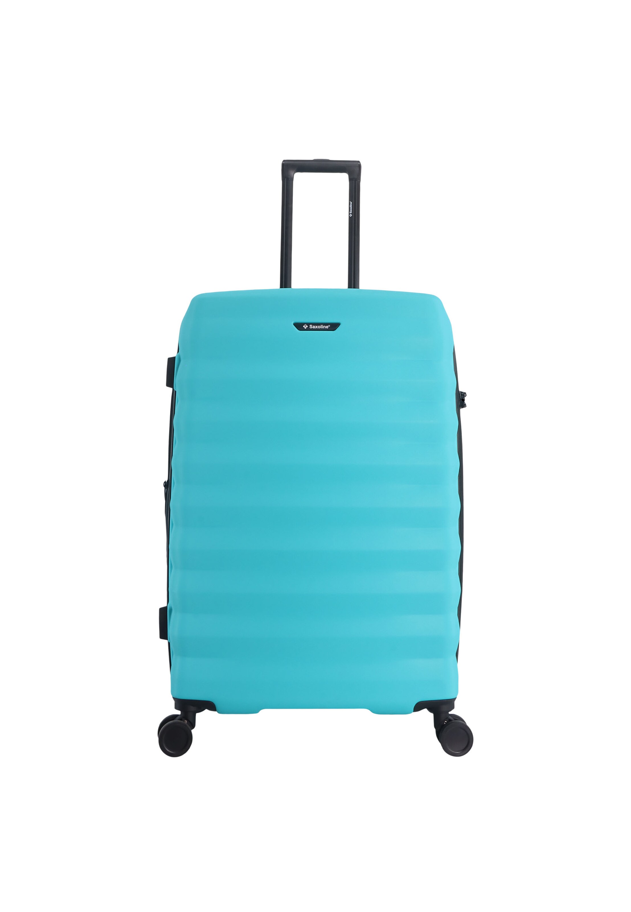 Saxoline Suitcase 'Flow' in Blue: front