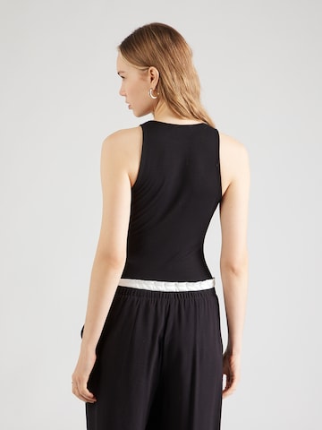 ABOUT YOU Блуза боди 'Cornelia' в черно