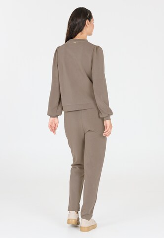Athlecia Sweatshirt 'Jillnana' in Braun
