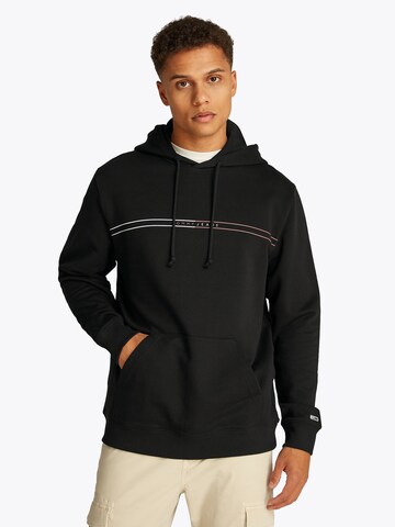 Tommy Jeans Μπλούζα φούτερ σε μαύρο: μπροστά