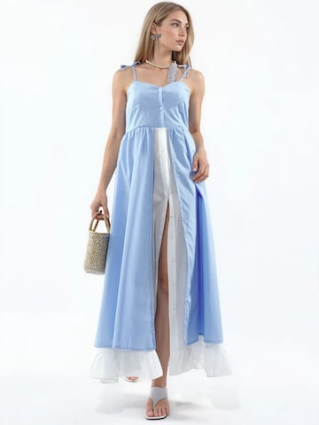 MSN Collection Dress in Blue: front