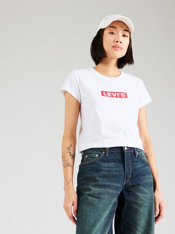 LEVI'S ® Särk 'Graphic Authentic Tshirt', värv valge