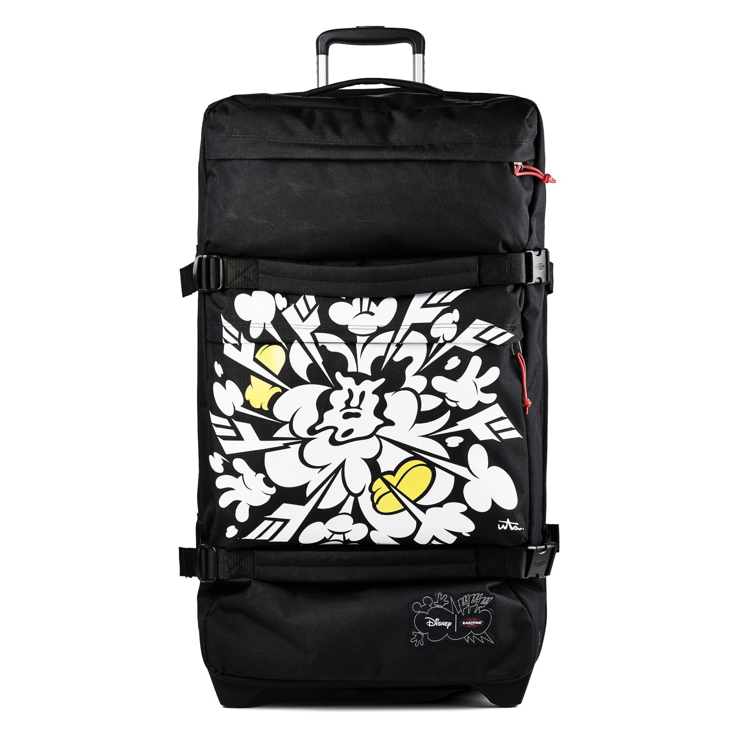 EASTPAK Trolley 'Transit'R Plus' in Schwarz: Vorderseite