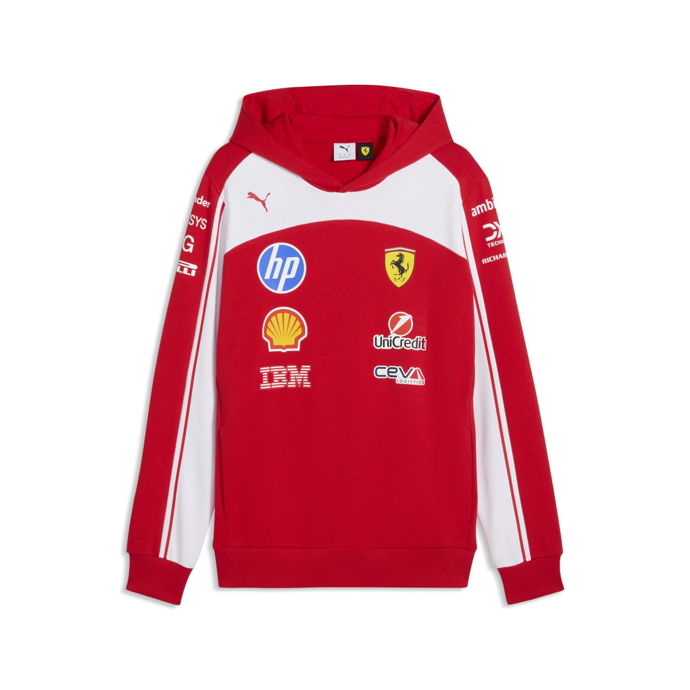PUMA Sportsweatshirt in de kleur Rood, Productweergave