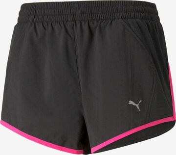 PUMA Sportbroek in Zwart: voorkant