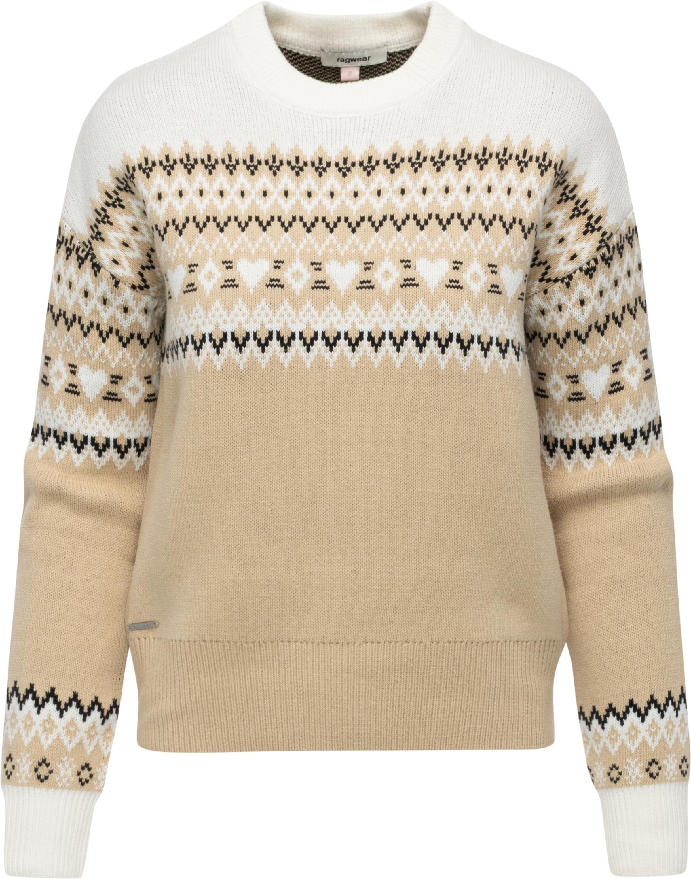 Ragwear Sweater 'Oslana' in Beige: front