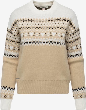 Ragwear Sweater 'Oslana' in Beige: front