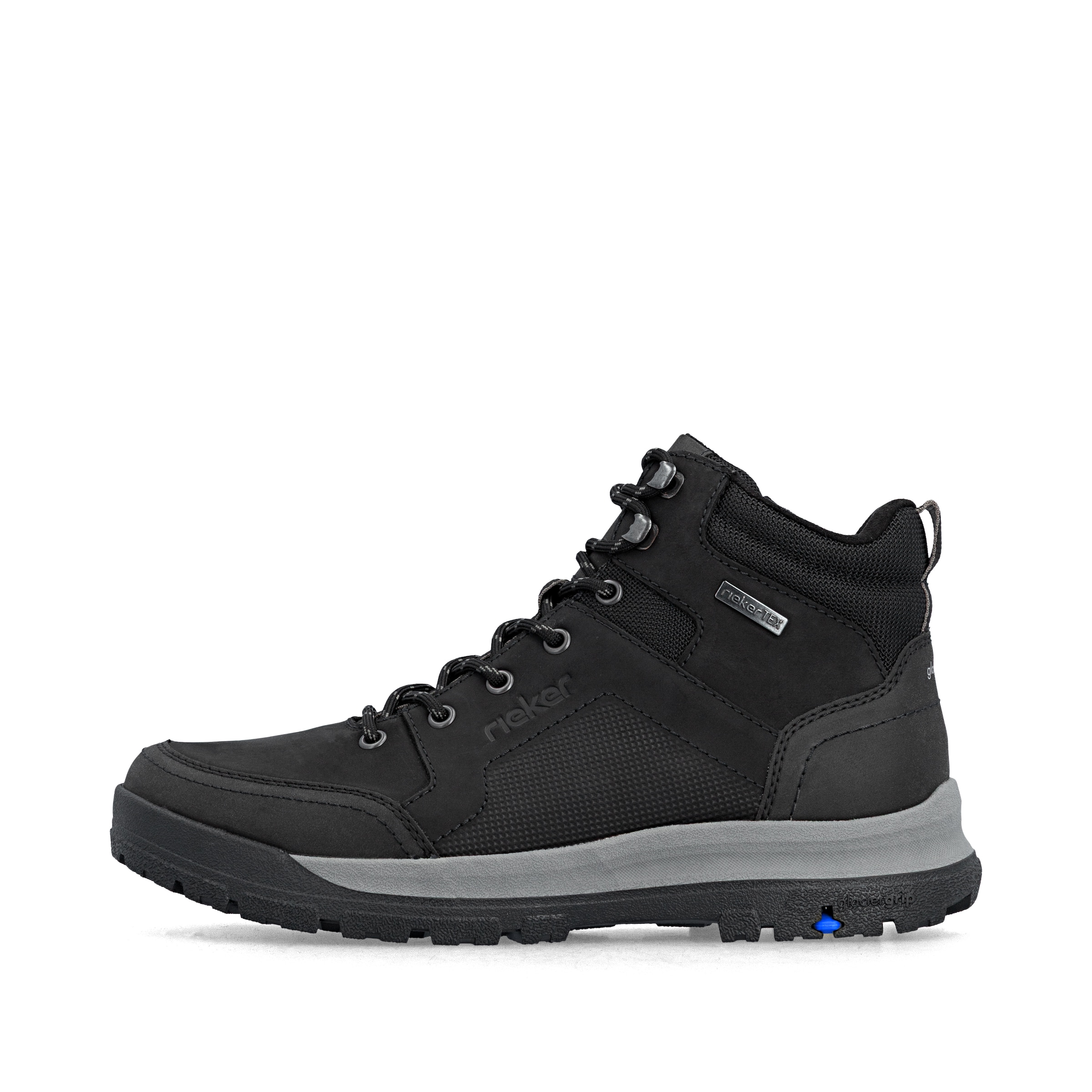 Bottes à lacets Rieker en noir