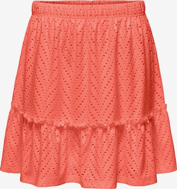 JDY Skirt 'CARLA CATHINKA' in Orange: front