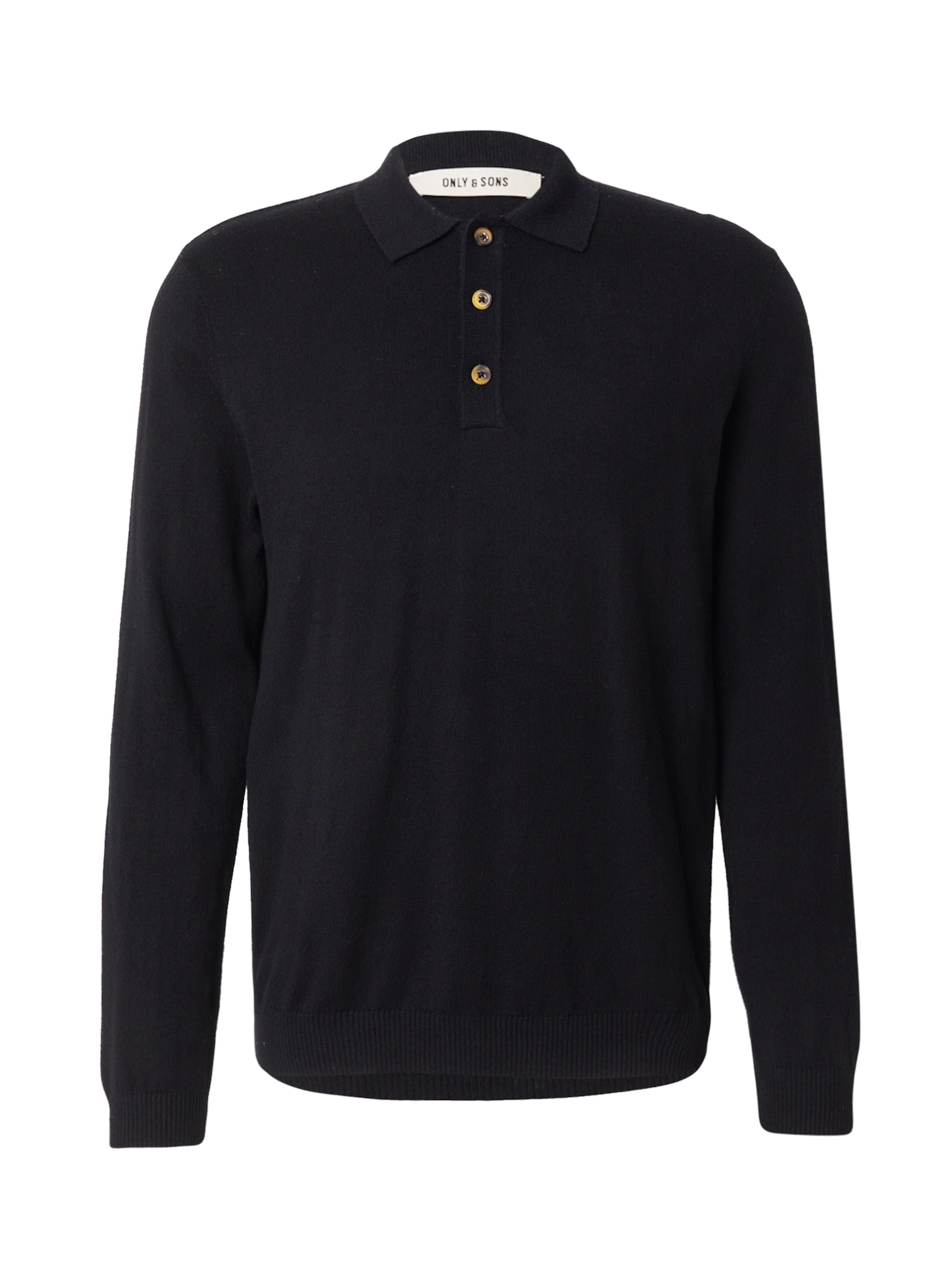 Only & Sons Pullover 'ONSLoui' in schwarz, Produktansicht