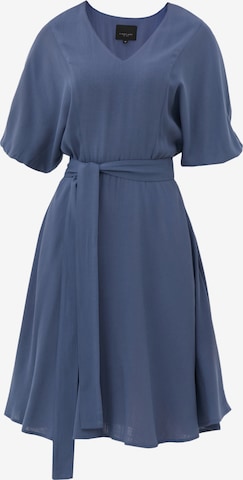 Finn Flare Sommerkleid 'Taillenzauber' in Blau: Vorderseite