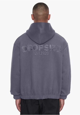Sweat-shirt Dropsize en gris : devant