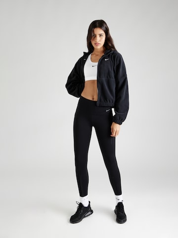 NIKE - Soutien Bustier Soutien de desporto 'Swoosh' em branco