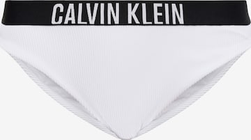 Bas de bikini 'Intense Power' Calvin Klein Swimwear en blanc : devant