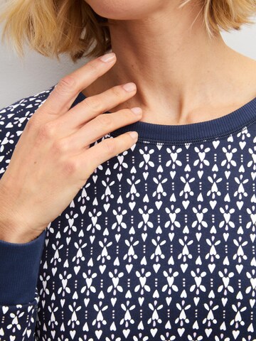 CALIDA Nachthemd 'Midnight Hearts'‌‌‌‌‌‌‌‌ in Blau