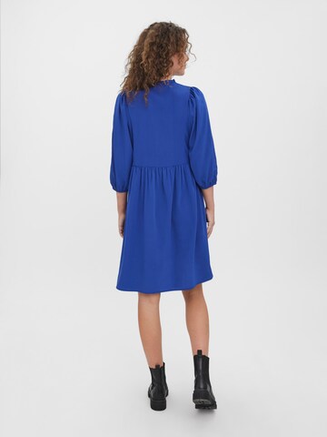 VERO MODA Kleid 'Denise Olivia' in Blau