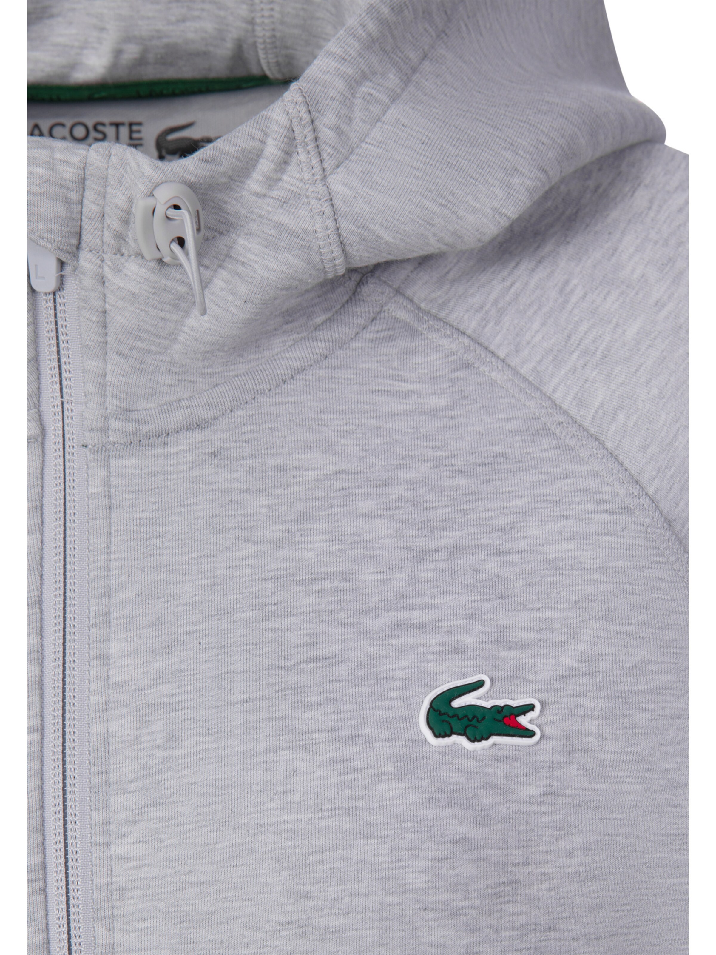 Veste de survêtement LACOSTE en gris