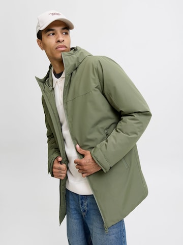 Parka mi-saison JACK & JONES en vert