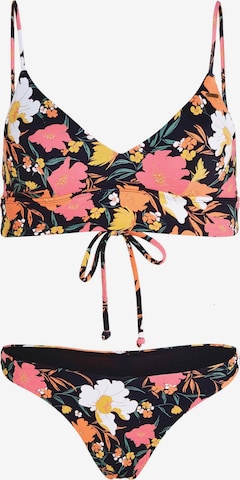 O'NEILL Bustier Bikini 'Wave Skye' - fekete: elől