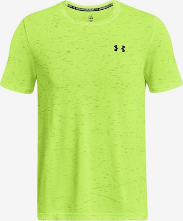 T-Shirt fonctionnel 'Vanish Seamless' UNDER ARMOUR en jaune : devant