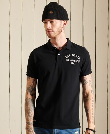 Superdry Regular fit Shirt in Black: front