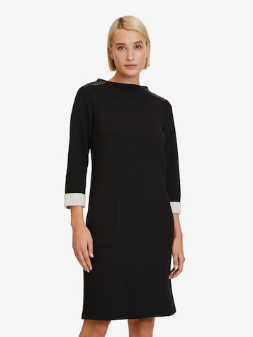 Robe Betty Barclay en noir : devant