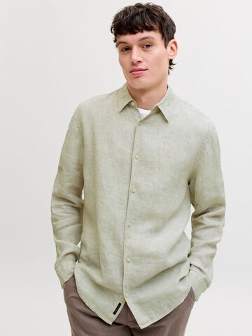 Regular fit Camicia 'JPRBLALawrence' di JACK & JONES in verde: frontale