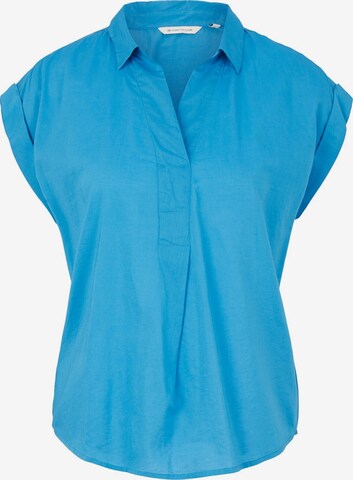 TOM TAILOR Bluse in Blau: predná strana