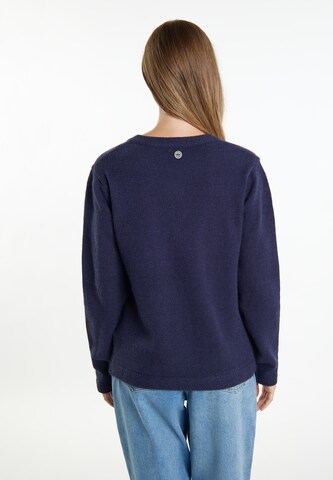 DreiMaster Maritim Knit cardigan in Blue