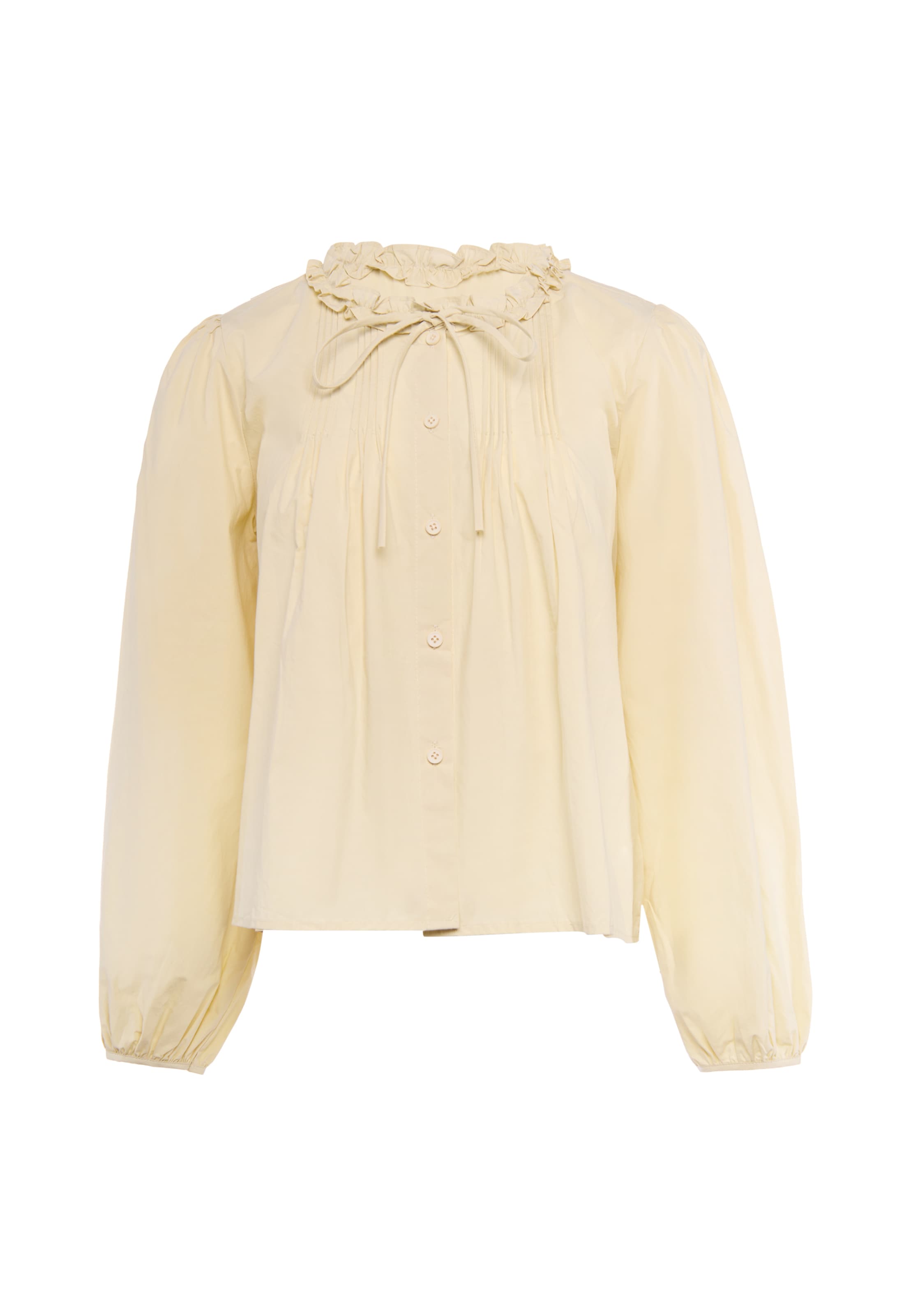 IZIA - Blusa en amarillo: frente