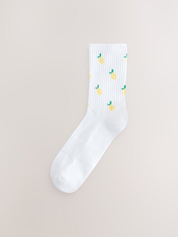 Next Socks in White