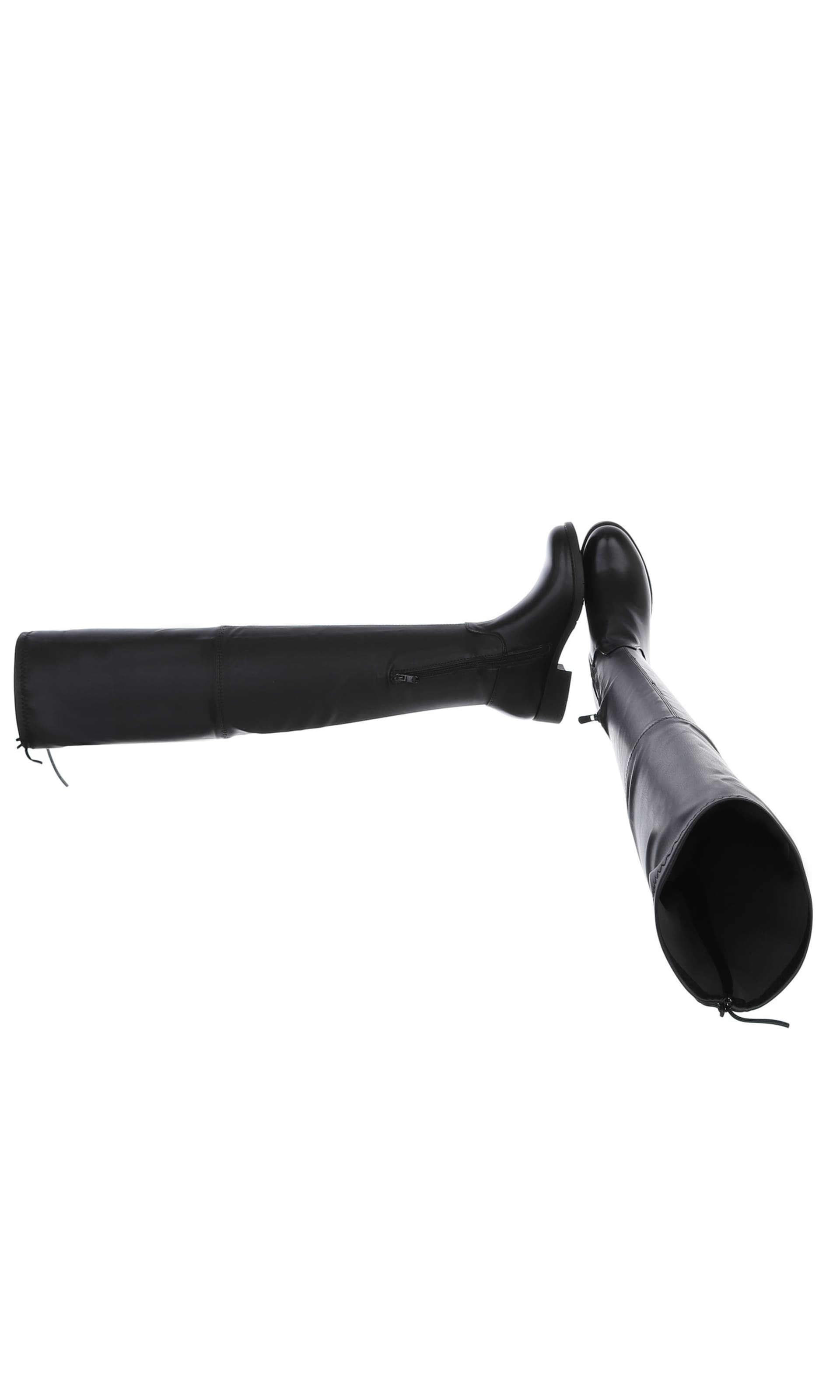 Ital-Design Stiefel in Schwarz