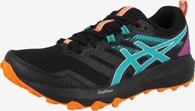 ASICS Laufschuh 'Gel-Sonoma 6' in cyanblau / orange / pink / schwarz, Produktansicht