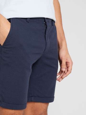 JACK & JONES - regular Pantalón chino 'FURY' en azul