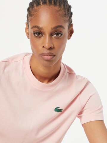 Lacoste Sport Λειτουργικό μπλουζάκι σε ροζ