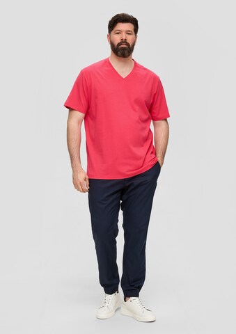 s.Oliver Men Big Sizes Shirt in Red