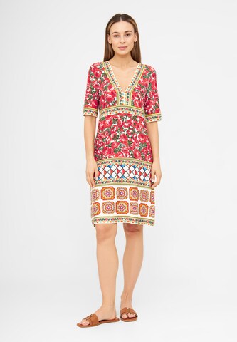 TOOche Summer dress 'La Rosa' in Pink: front