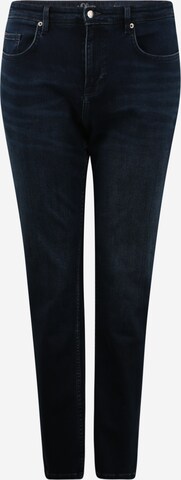 s.Oliver Regular Jeans in Blauw: voorkant